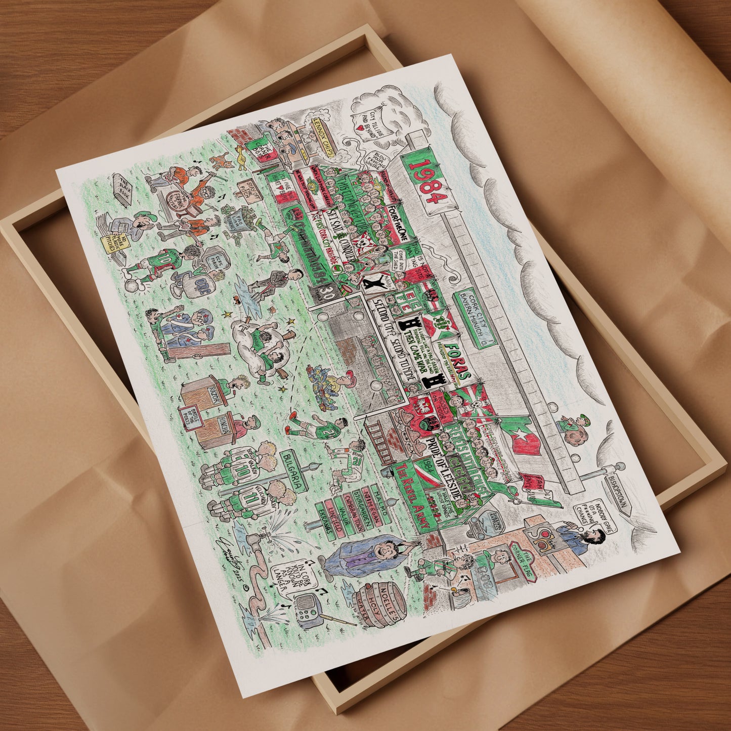 Pat Connolly's "Cork City FC Time Lapse" Poster