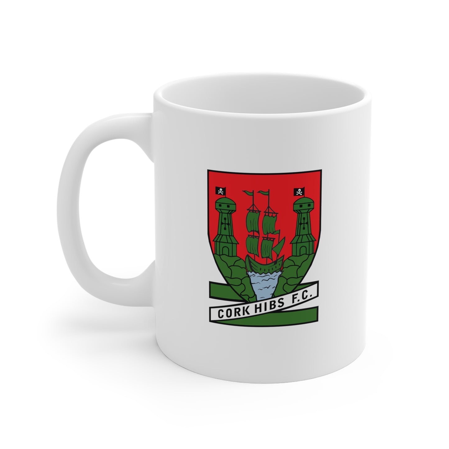 White Cork Hibs Mug