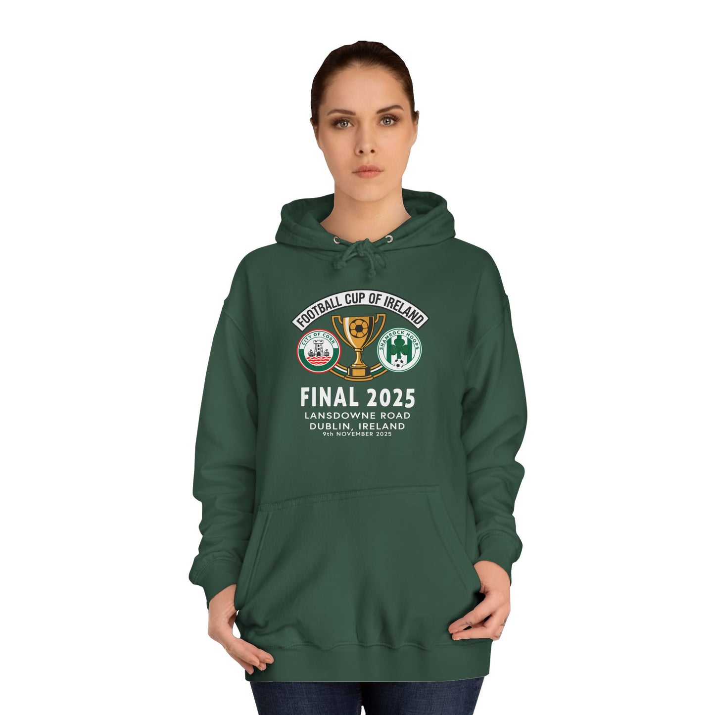 Football Cup of Ireland Final Hoodie