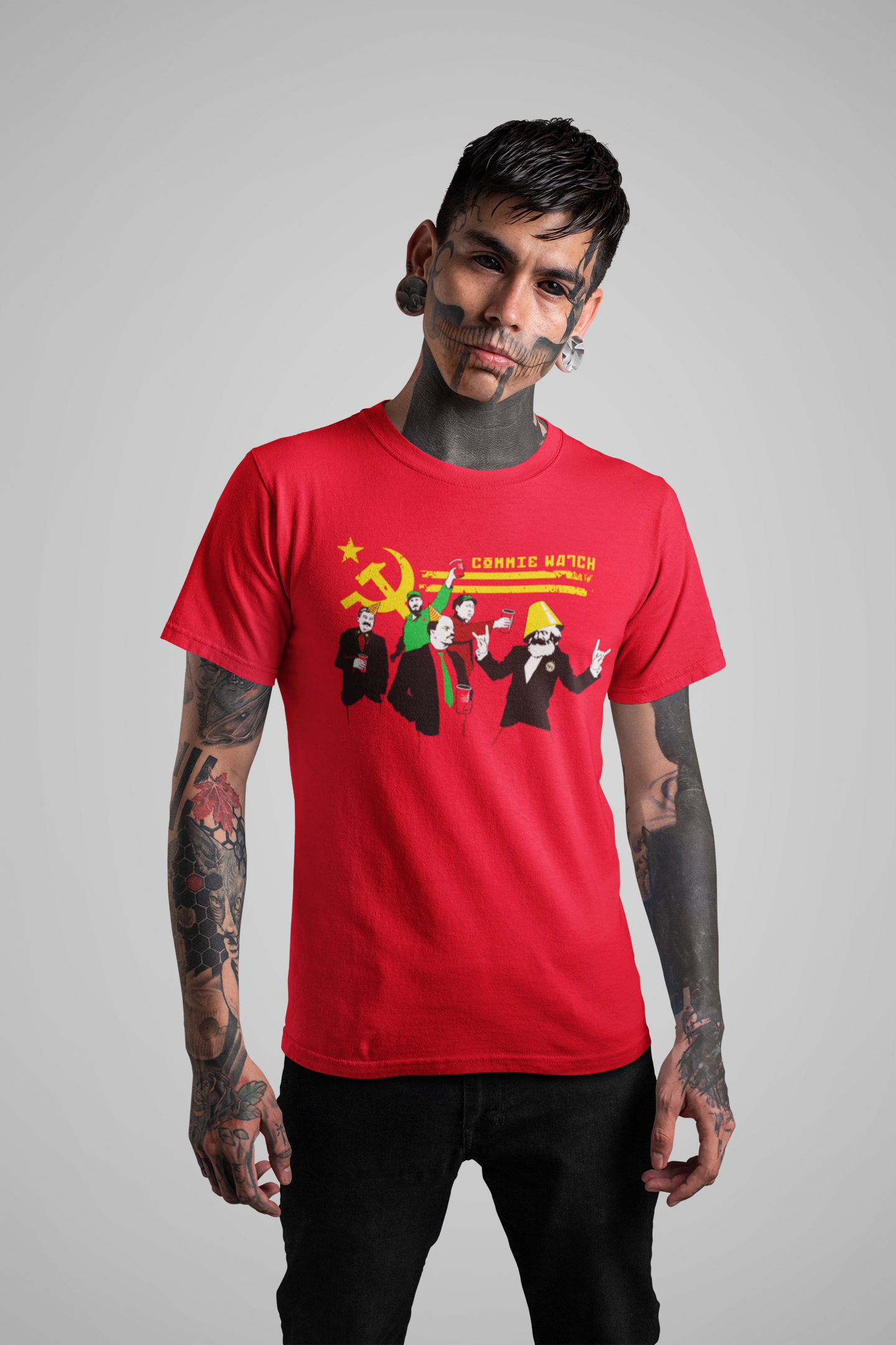 Commie Watch Soviet Rebel Army Tshirt
