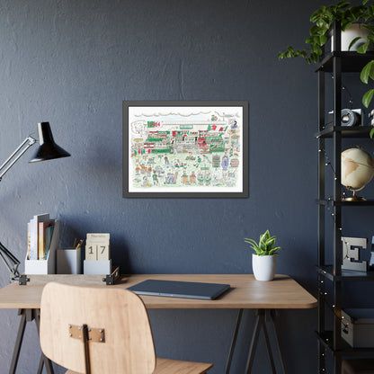 Framed - Pat Connolly's "Cork City FC Time Lapse" Poster