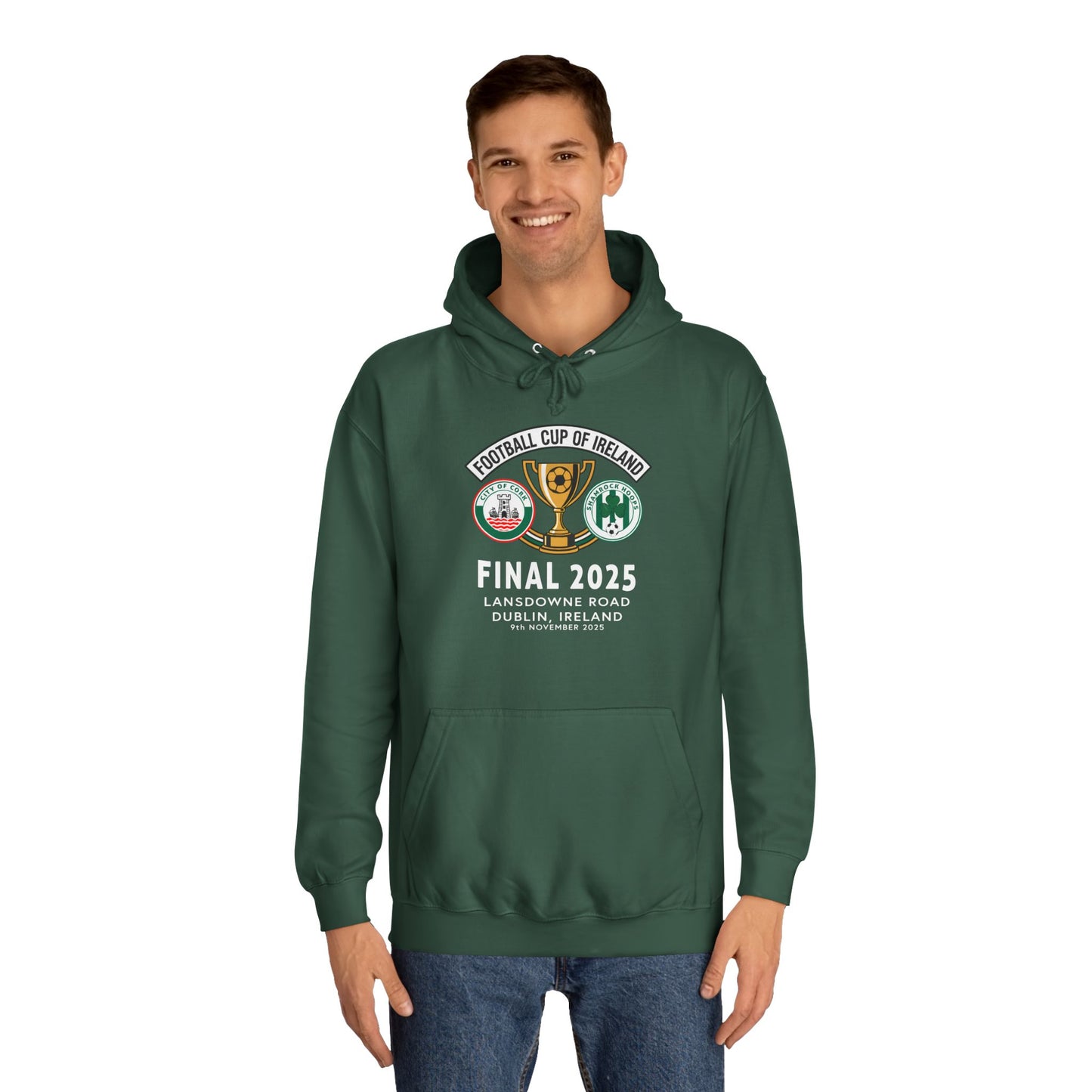 Football Cup of Ireland Final Hoodie