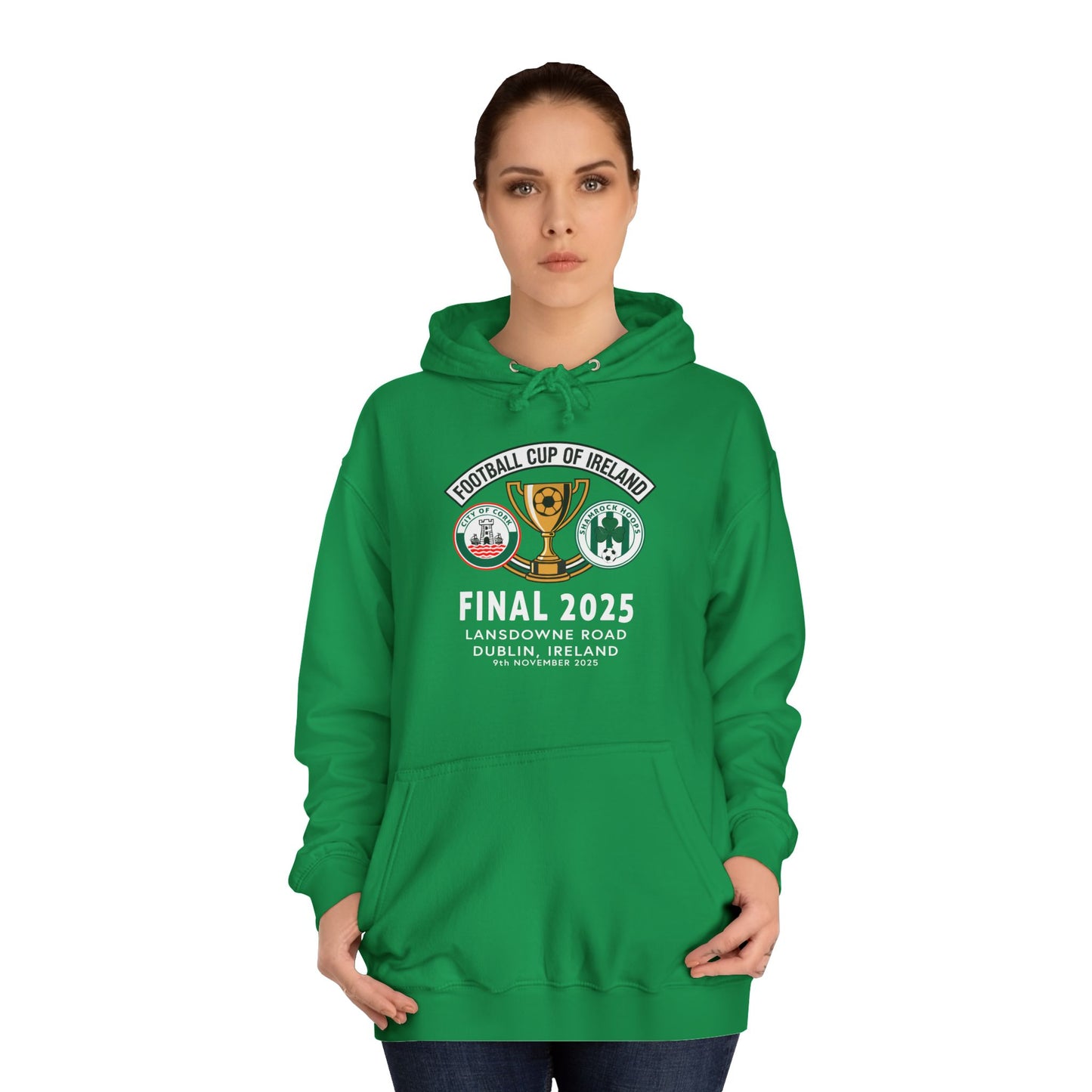 Football Cup of Ireland Final Hoodie