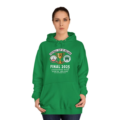 Football Cup of Ireland Final Hoodie